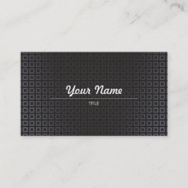 Elegant Modern Mönster Visitkort