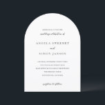Elegant Modern Neutral Bröllop Inbjudningar<br><div class="desc">Denna design är en del av en tidlös svit för bröllopsinbjudningar med delikat typografi och en ren,  minimalistisk layout. Dess neutrala,  moderna estetik ger den en förfinad och sofistikerad känsla,  vilket gör att den passar vackert med både mjuka och djärva färgpaletter för bröllop.</div>