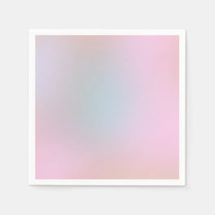 Elegant modern pastellfärger Abstrakt konst Pappersservett
