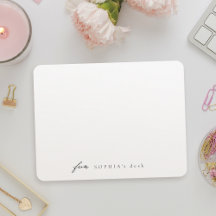 Elegant Modern Personlig Stationery