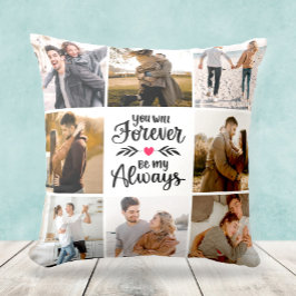 Elegant Modern Photo Collage Gift Kudde