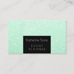 Elegant modern planner för händelse för visitkort