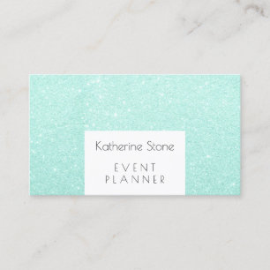 Elegant modern planner för händelse för visitkort