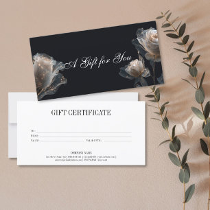Elegant Modern Professionell Gift-certifikat