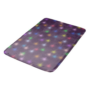 Elegant Modern Rainbow-färggradientstjärna Badrumsmatta