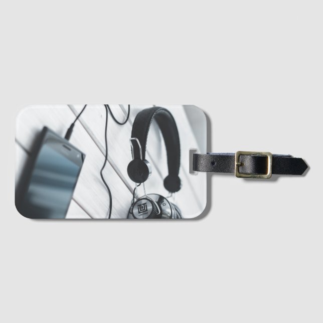 Elegant Modern resggage-tagg Bagagebricka (Framsida horisontal)