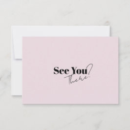 Elegant Modern Retro Minimalist Bröllop OSA Kort