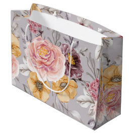 Elegant Modern Rosa Blommigt