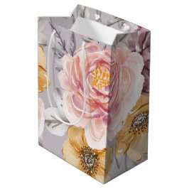 Elegant Modern Rosa Blommigt