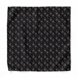 Elegant Modern Rosa Hjärtan och Nycklar Mönster | Bandana