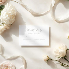 Elegant Modern Sage Green Wedding OSA Kort