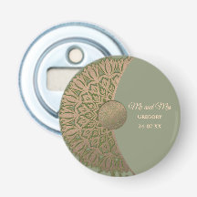 Elegant Modern Sage grönt & guld Classic