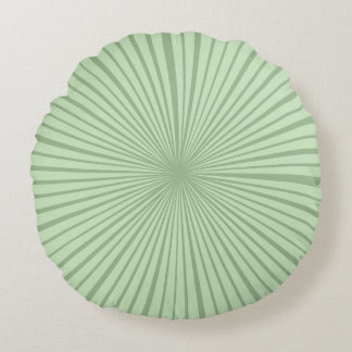 Elegant Modern Sage Grönt Wheel-Trendig - smidig Rund Kudde