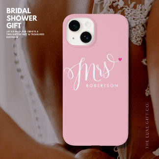 Elegant Modern Script Bride Future Mrs.