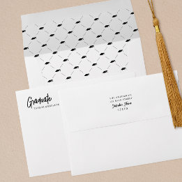 Elegant Modern Script Studenten Returadress
