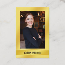 Elegant Modern Shimmery Shiny Guld Photo European