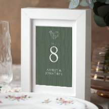 Elegant Modern Simple Inslag Bröllop