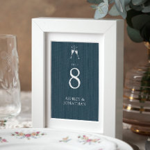 Elegant Modern Simple Inslag Bröllop