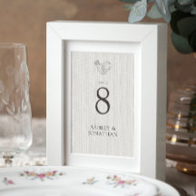 Elegant Modern Simple Inslag Bröllop