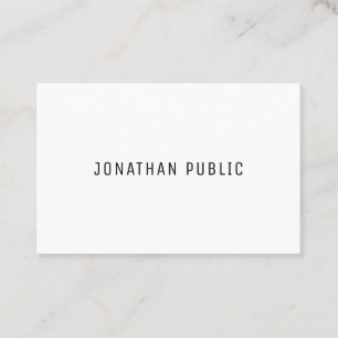 Elegant Modern Simple Template Professionell Trend Visitkort