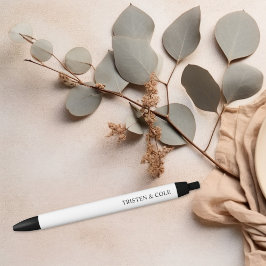 Elegant modern skrivstil