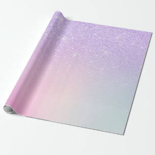 Elegant, modern snyggt, gigantisk lila glitter presentpapper