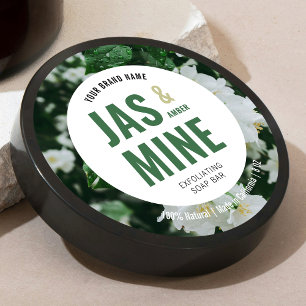 Elegant Modern Soap Lotion-etikett för skofvätt me Runt Klistermärke