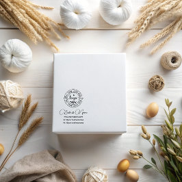 Elegant Modern Social Media Handtag för minimal Lo Stämpel