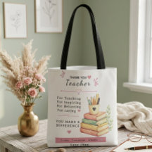 Elegant Modern Söt Estetisk Lärarpresentbok