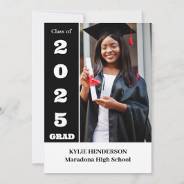 Elegant Modern Studenten Photo Meddelande