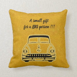 Elegant - Modern svart Guld- Kudde