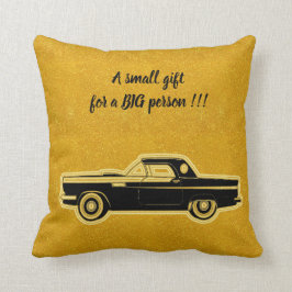 Elegant - Modern svart Guld- Kudde