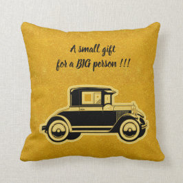 Elegant - Modern svart Guld- Kudde