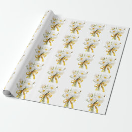 Elegant modern tusenskönsblomma presentpapper