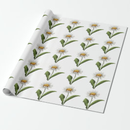 Elegant modern tusenskönsblomma presentpapper