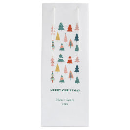 Elegant Modern uppsättning Grönt Julgranar