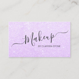 Elegant modern violett konstnär för visitkort