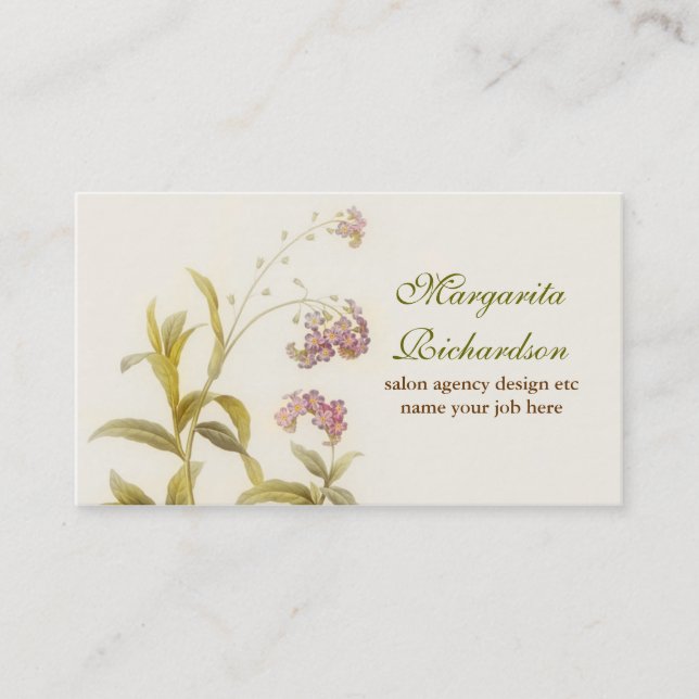 elegant modern visitkortdesign visitkort (Framsida)