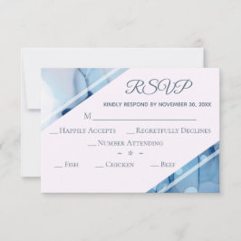 *~* Elegant Modern Watercolor OSA Bröllop Kort