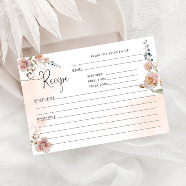 Elegant Modern Wildblommes Möhippa Recept (Skapare uppladdad)