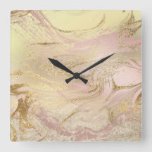 Elegant moderna marmor guld och ro guld och glitte