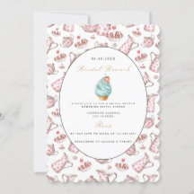 Elegant Möhippa Brunch Inbjudningskort för möhippa