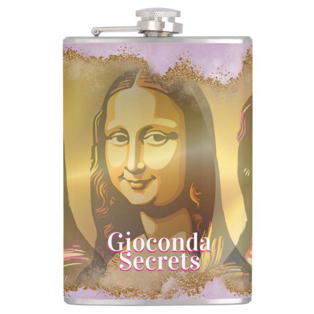 Elegant Mona Lisa Gioconda Leonardo Da Vinci Fickplunta (Framsidan)