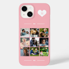 Elegant monogram 9 fotokollage