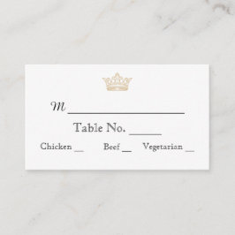 Elegant Monogram Bröllop i Monogram Placeringskort