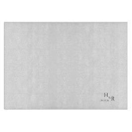 Elegant Monogram Cutting Board