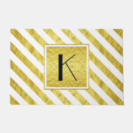 Elegant Monogram Guld Rand