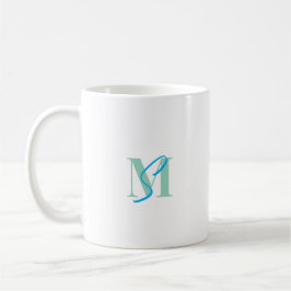 Elegant Monogram Kaffemugg