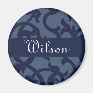 Elegant Monogram Magnets Magnet