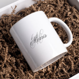 Elegant monogram Mugg